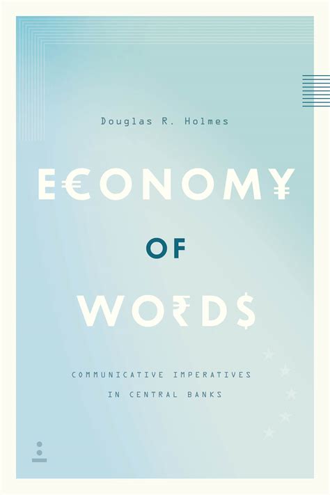 economy of words communicative imperatives in central banks Epub
